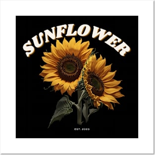 Radiant Blooms: Sunflower Bliss Posters and Art